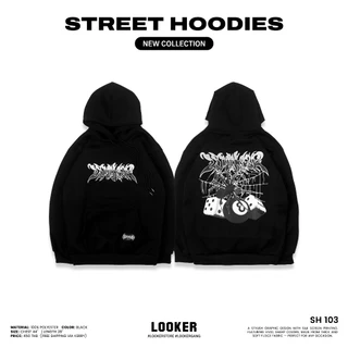เสื้อฮู้ดลายสกรีน LOOKER - STREET HOODIES