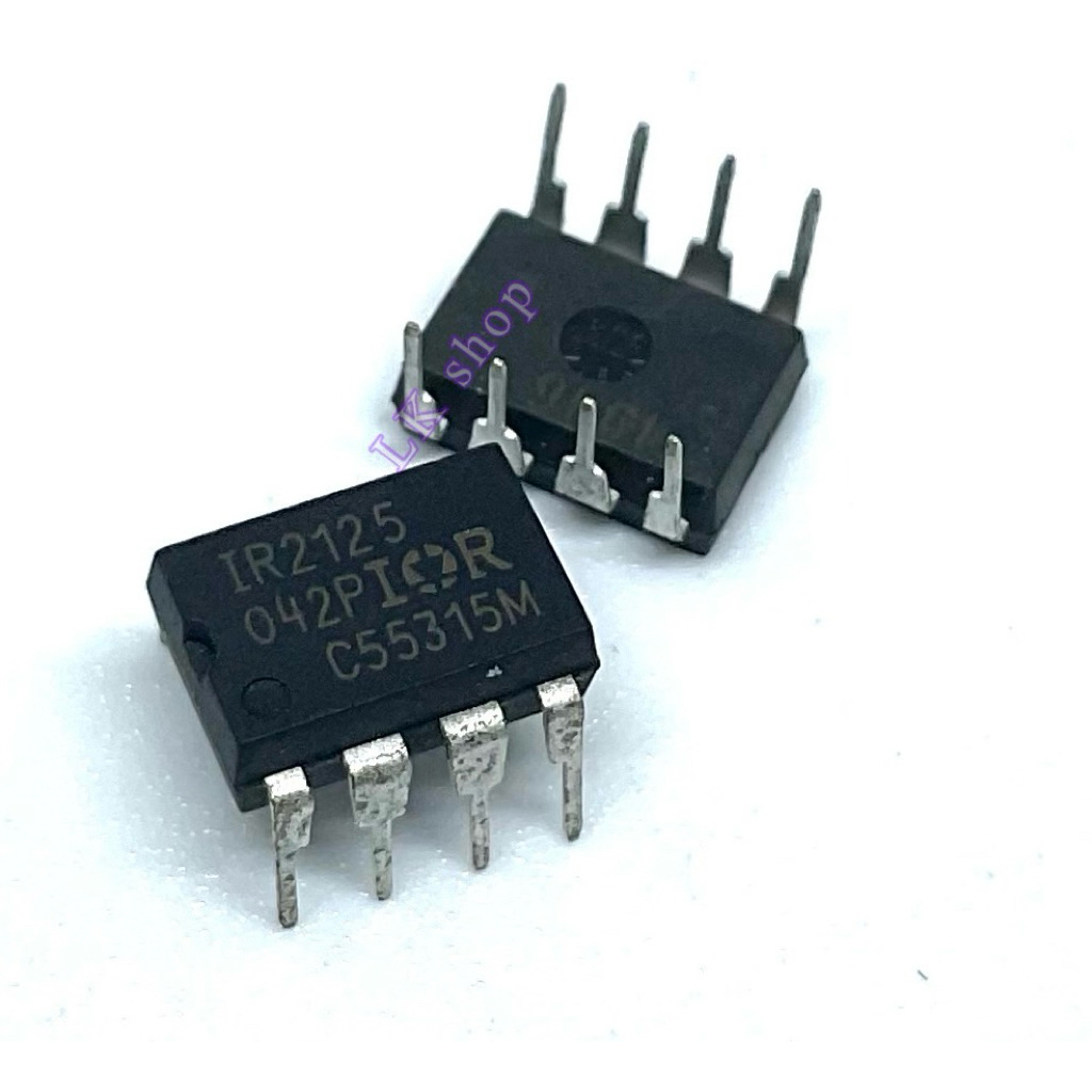 IR2125 IR 2125 ไอซี IC Driver ตัว Dip ขาแหลมลงปริ้น 8ขา (ราคาต่อ1ตัว)