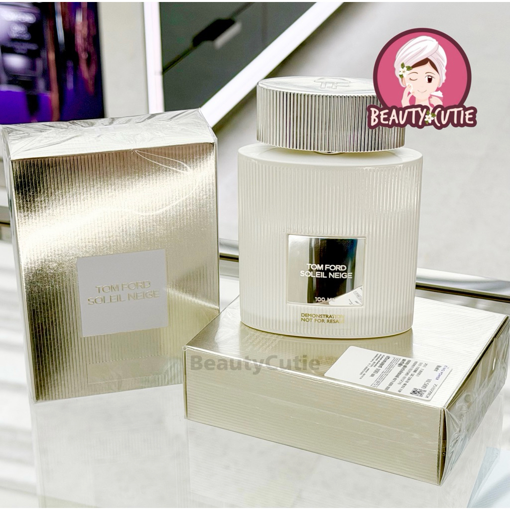 แพ็คเกจใหม่ Tom Ford Soleil Neige EDP 100 ml ผลิตปี 2025 ป้ายคิง แท้ จาก King Power
