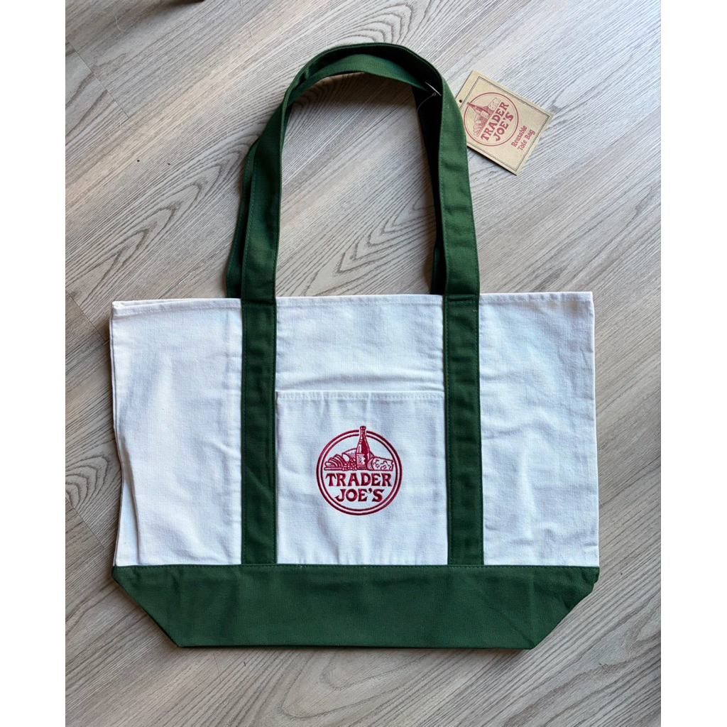 Preorder : Trader Joe’s Canvas Tote bag ของแท้จากอเมริกา