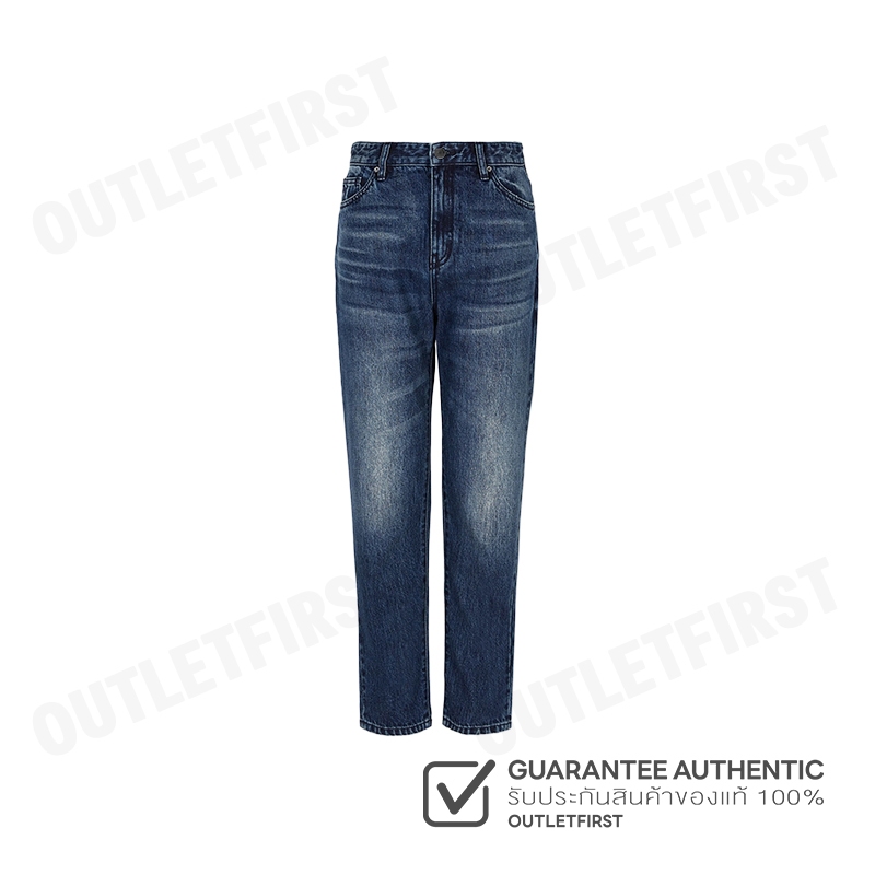 ARMANI EXCHANGE รุ่น WOMEN'S CROPPED BOYFRIEND JEANS CODE: 6DYJ16 Y19HZ 05EJ กางเกงยีนส์ผู้หญิง ขายา