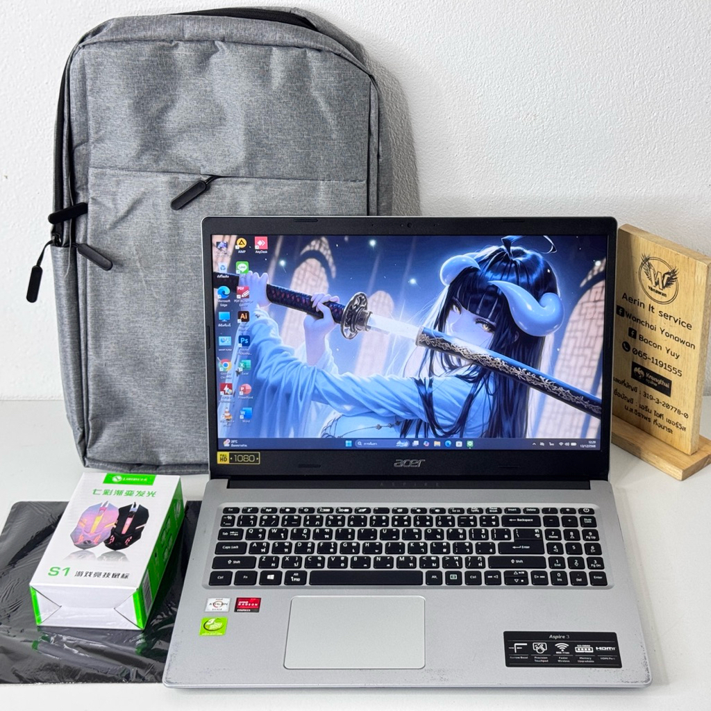 ปล่อย Acer Aspire 3 A315-23 มือสองสภาพดี พับได้ 180 องศา