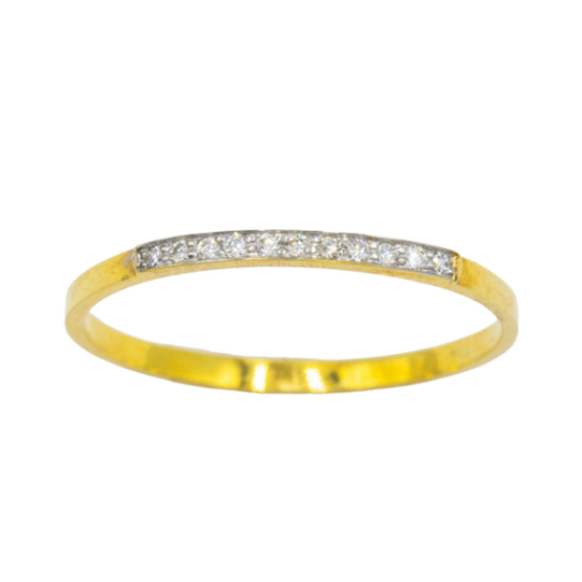 Happy Jewelry แหวนเพชร แหวนทองเพชรแท้ ทองแท้ 37.5% (9K) ME904