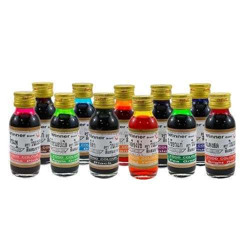 วินเนอร์ สีสำหรับผสมอาหาร ขนม เบเกอรี่ ขนาด 28ml