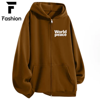แจ็คเก็ตฮู้ดี้ Unisex เนื้อผ้านุ่มลื่น สัมผัสดีเยี่ยม ใส่คู่กับแฟนได้ ไซส์ครอบคลุม
