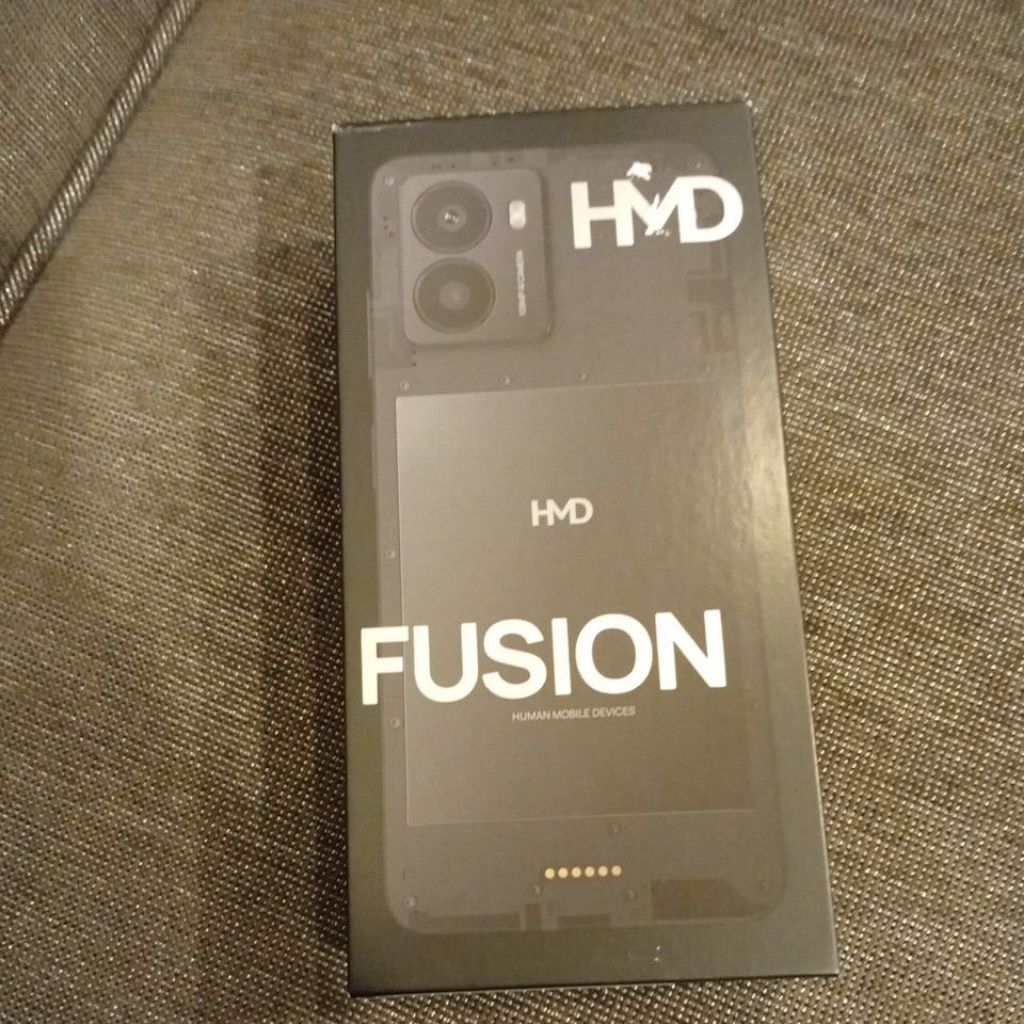 (มือสอง) HMD HMD FUSION 5G (8/256) จอขนาด 6.56" แบตเตอรี่ 5000 mAh กล้องหน้า 50 MP สีดำ