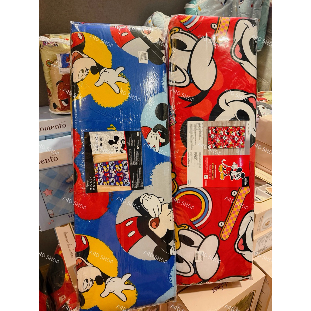SALE พร้อมส่ง✨โมเมนโต ที่นอนปิคนิค ดิสนีย์ Disney 3X6ฟุต 6พับ ✨ของขวัญปีใหม่ ของขวัญวันเกิด ของแท้ 100%✨