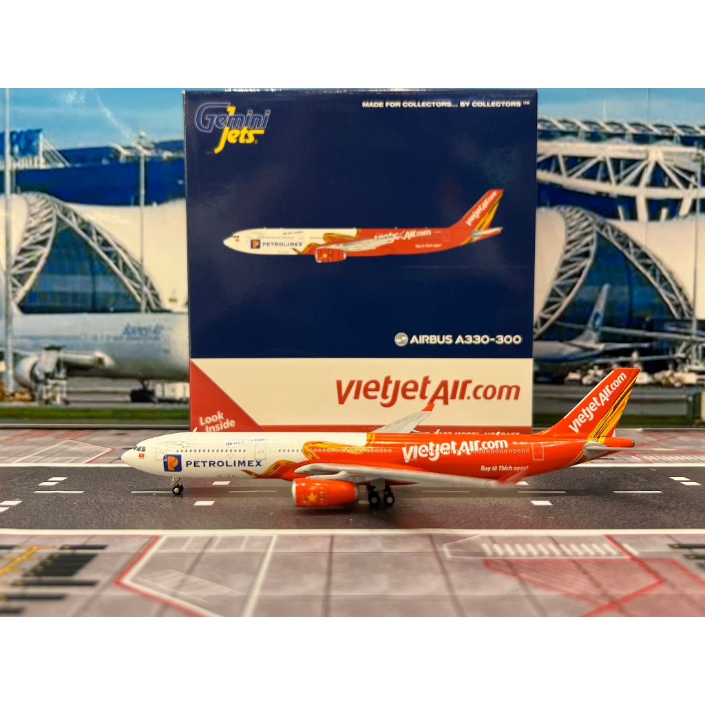 Gemini Jets [GJVJC2080] 1:400 VietJet Air A330-300 VN-A811 “Petrolimex” livery