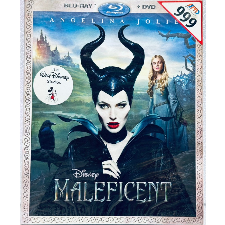 Blu-ray + DVD ปกสวม : Maleficent (2014) มาเลฟีเซนส์ กำเนิดนางฟ้าปีศาจ " Angelina Jolie "