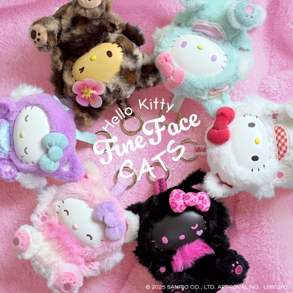 พร้อมส่ง   sanrio x mofusand แมวนำโชค jp” /คอลมูฟูซาน แมวห้อยกระเป๋า ราคา ถูกที่สุด ดีลบีเคเค แกลเลอรีภาพที่ 6