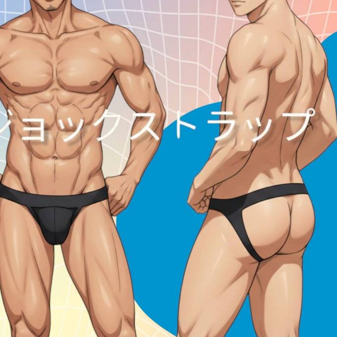 ไม่ระบุบ ชื่อสินค้า กางเกงในชาย Jockstraps 2 เส้น กางเกงในเปิดก้น Gay Underwear ขนาดฟรีไชล์ 29-35นิ้ว