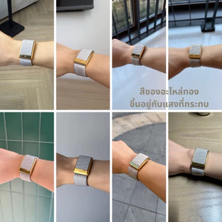[🔥ใหม่🔥รุ่นประหยัด]Gold🇺🇸 สายWHOOP 5.0 + โลโก้W 🇺🇸สายOriginal สายwhoop สายนาฬิกาwhoop ไม่ใช่ของแท้ โรงงานมาเอง