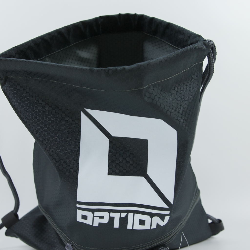 กระเป๋าเป้หูรูด Option รุ่น Standard กระเป๋าคู่ใจสายสปอร์ต! ใบใหญ่ จุใจ มีซิปหน้า คุ้มค่าสุดๆ!