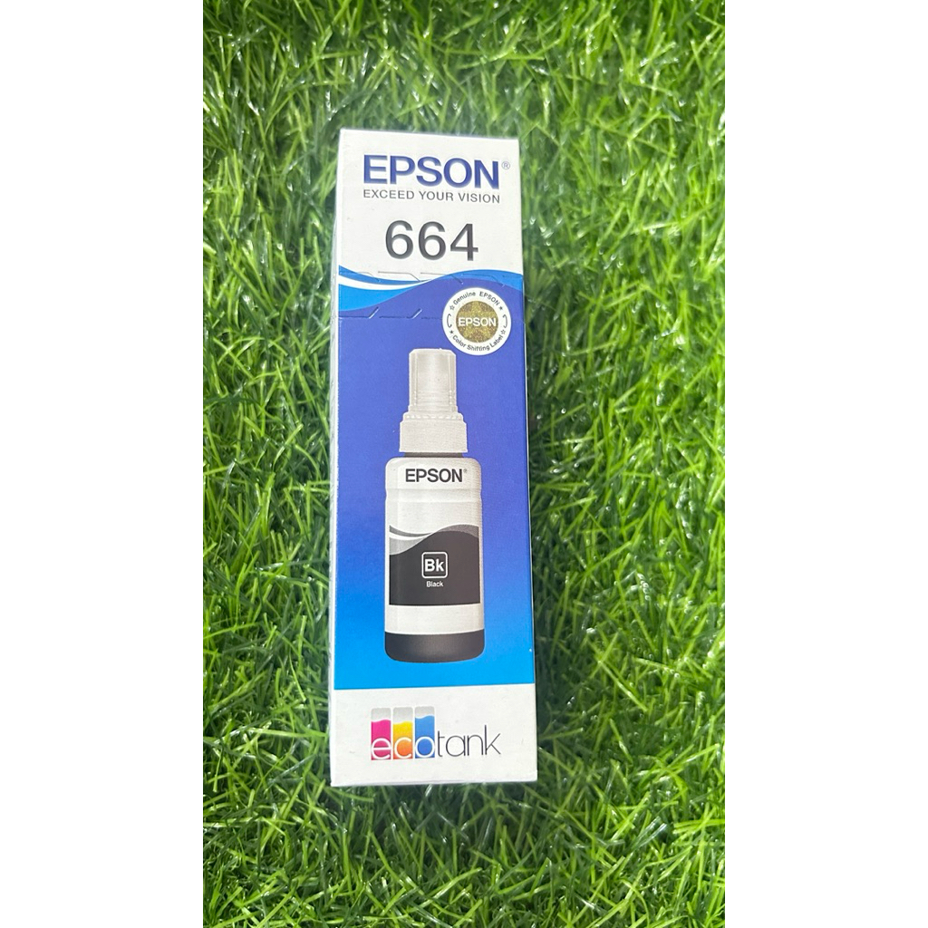 หมึกเติม epson 664 ดำ แท้100%