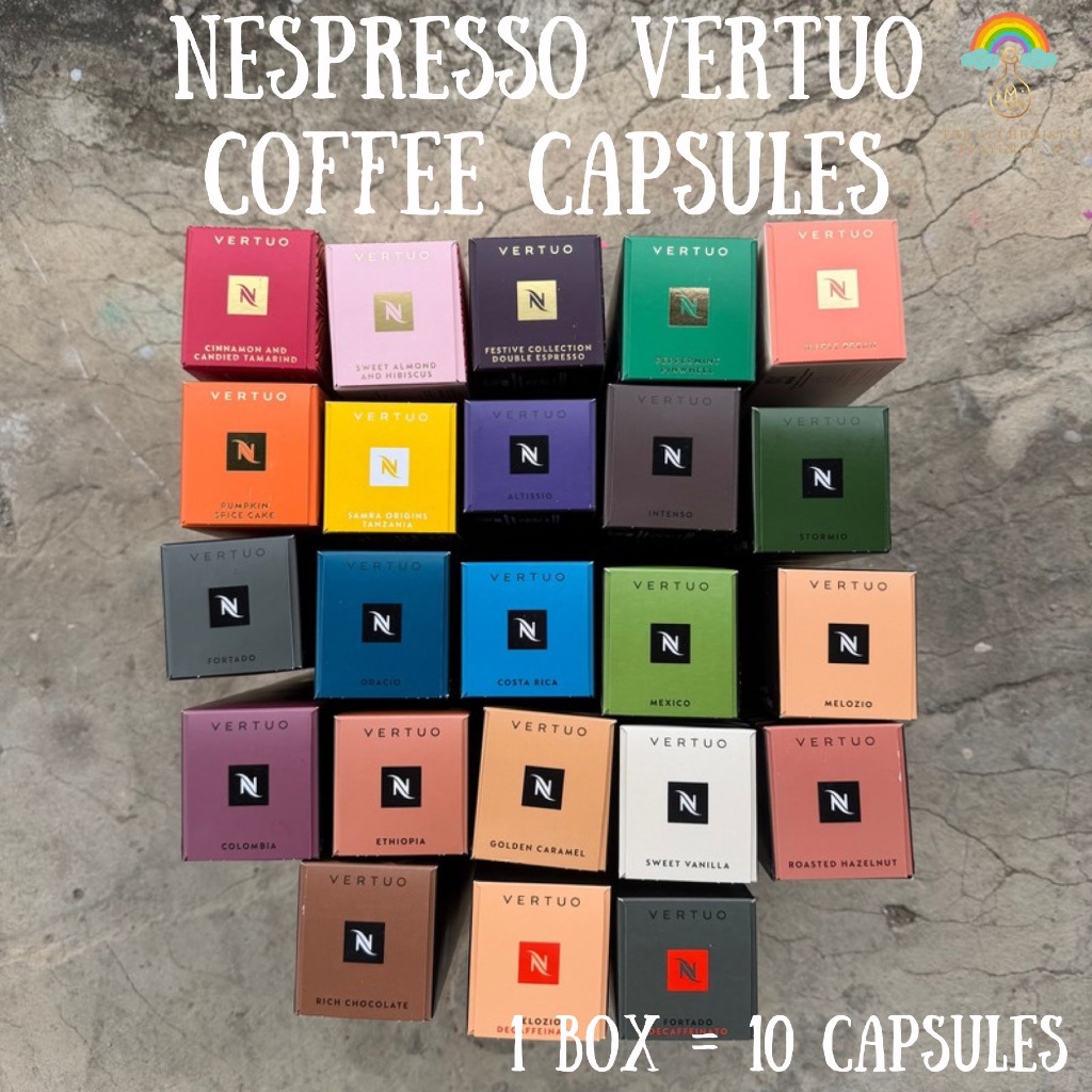แคปซูลกาแฟ Nespresso Vertuo capsules กาแฟแคปซูล