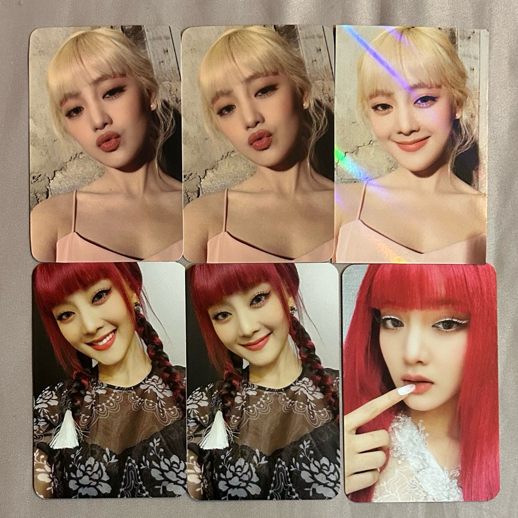 การ์ด I-DLE (G)I-DLE : I BURN Benefits พร้อมส่ง