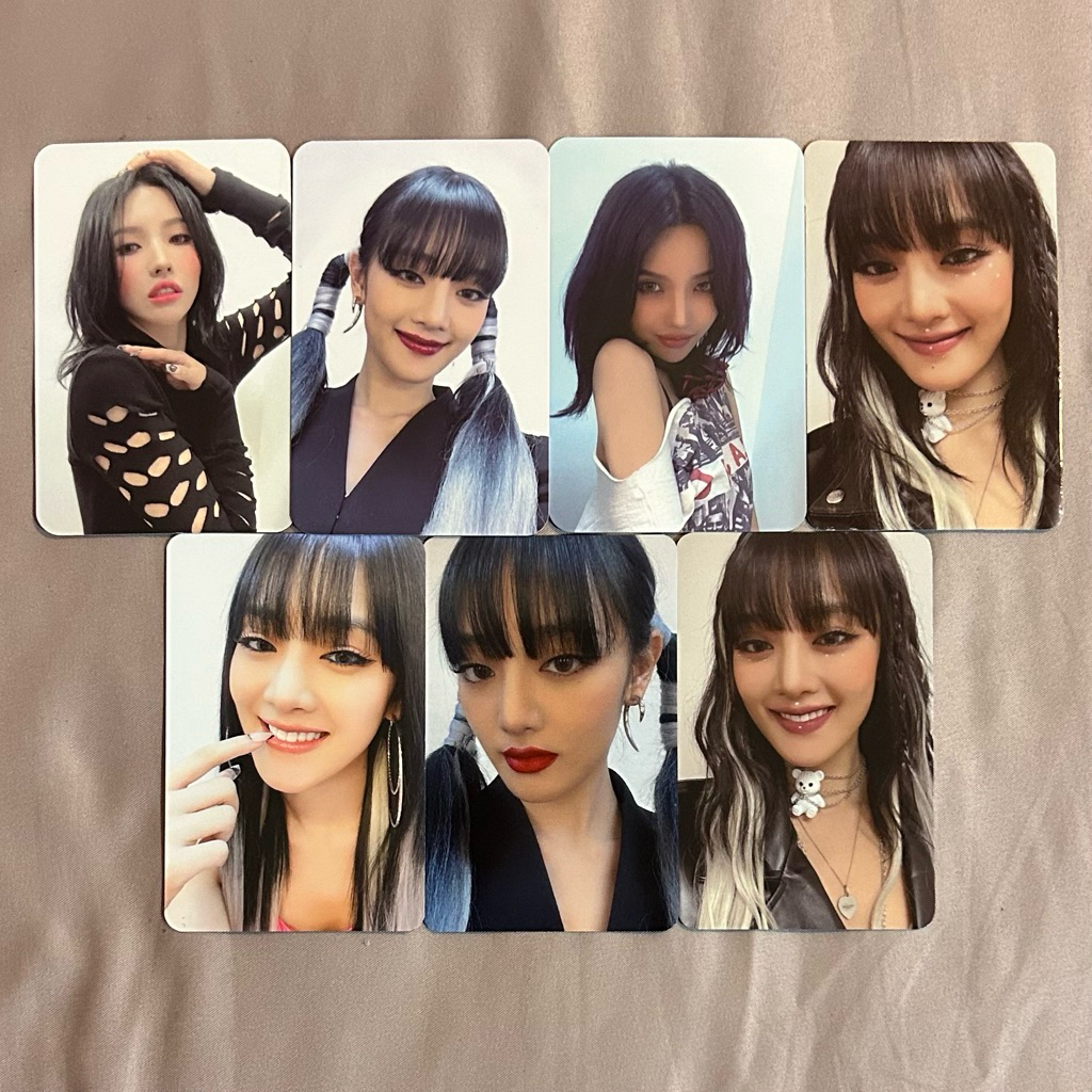 การ์ด I-DLE (G)I-DLE : i never die Album & Benefit Card