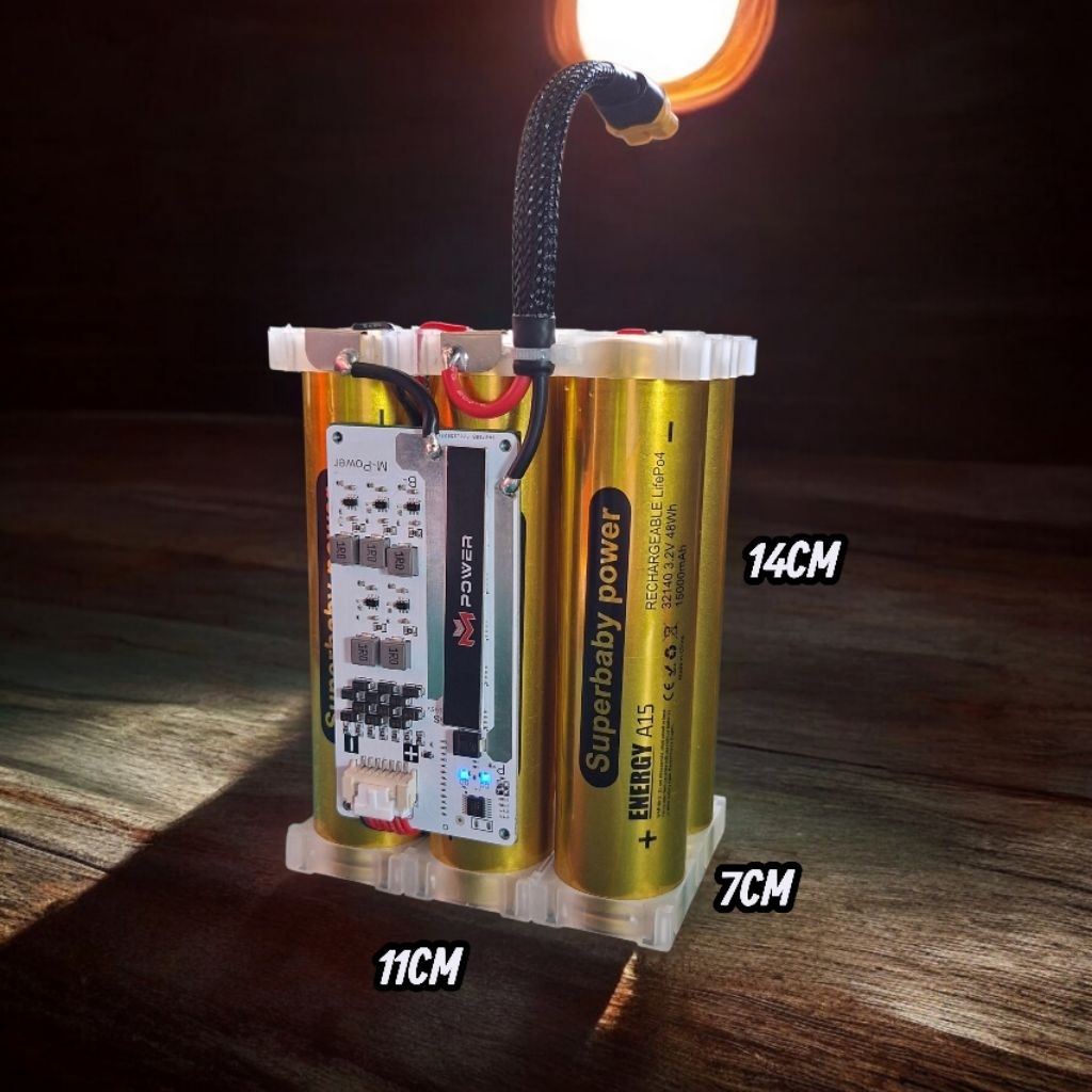 แบตเตอรี่ลำโพงบลูทูธ 6S 19-21V BMS20Aแบตเตอรี่🔋LiFePO4 32140 3.2V 15A