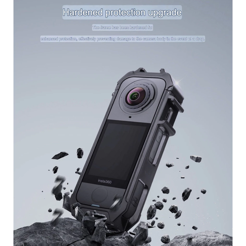 เคส พลาสติก สำหรับ INSTA360 X4Air for INSTA360 X4Air PLASTIC PROTECTIVE FRAME เคสเฟรม ( เฟรม ) กรอบใส่กล้อง thumbnail 6