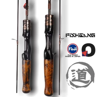 FUJI คันเบ็ด UL คาร์บอนไฟเบอร์ 1.38 ม./1.68 ม. /1.8 ม. 2-8LB คันเบส คันเบ็ด ก้านหล่อก้าน คันสปิน