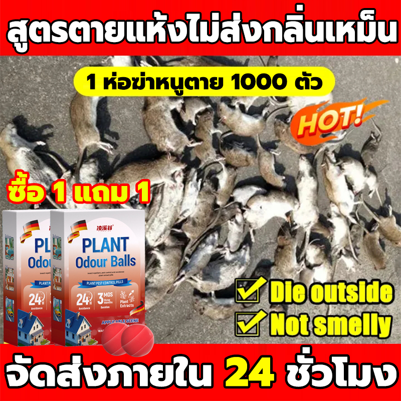 10,000 ปีไม่มีหนู ลูกเหม็นไล่หนู เม็ดยาไล่หนู กําจัดหนูใช้งานง่าย ไล่หนูตลอด 24 ชม. ผลิตจากส่วนผสมจากธรรมช ที่ไล่ห