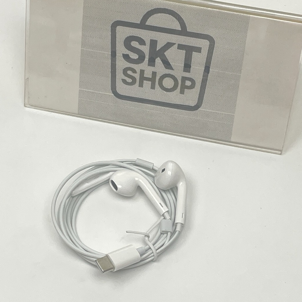 หูฟัง earbud type c oem มี mic มีรีโมท ใช้ได้ทั้ง ios androide สต๊อกไทย พร้อมส่ง ครับ