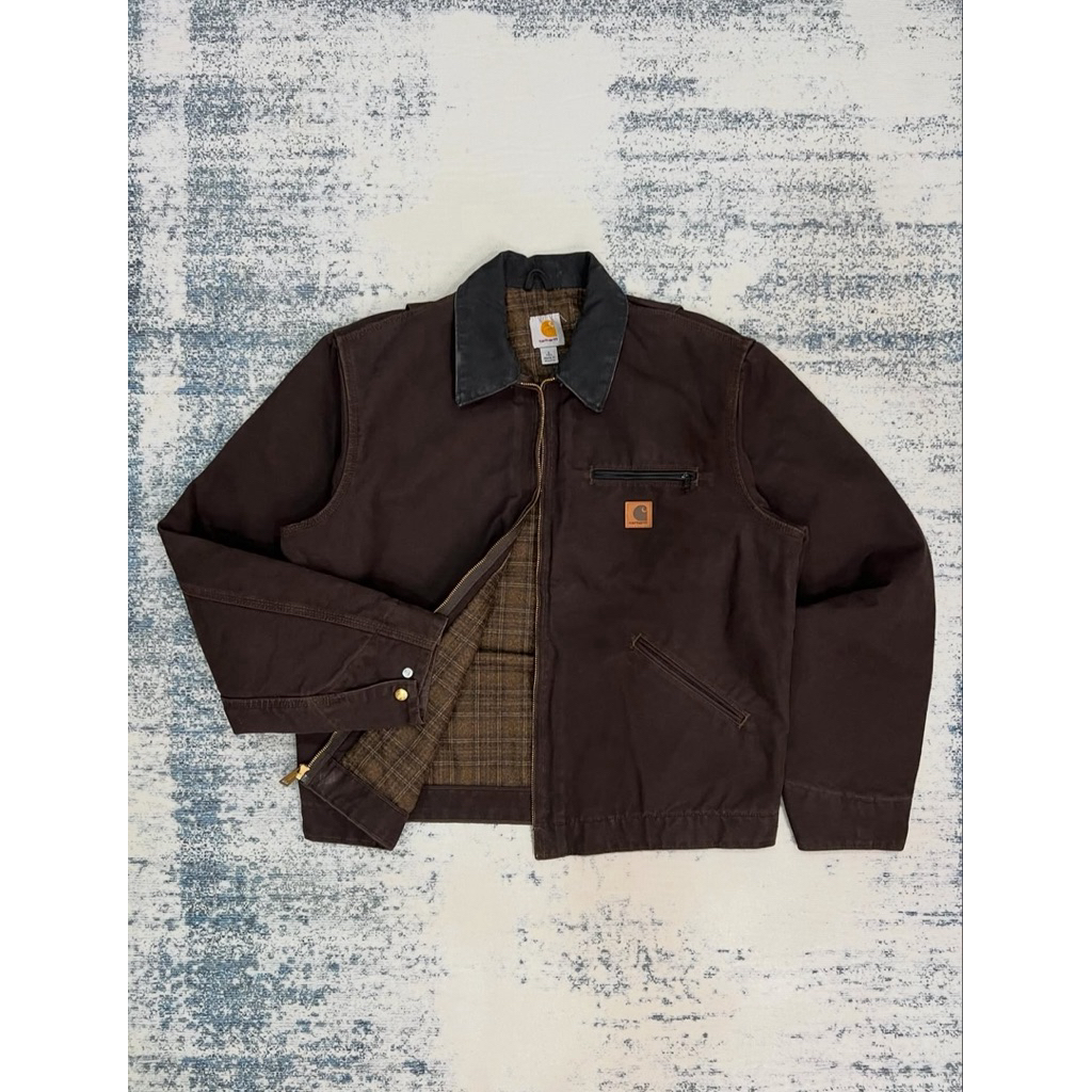 Carhartt Jacket J97 DKB 🤎 MADE IN MEXICO 🇲🇽  (L-Tall)