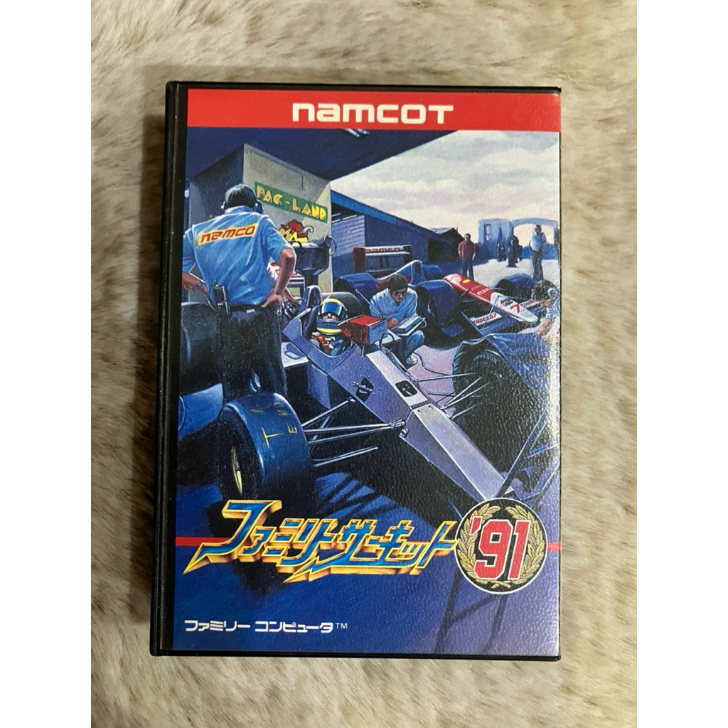 ตลับแท้ Famicom (FC)  Family Circuit ปี '91 มีคู่มือ มีคู่มือ (Japan)