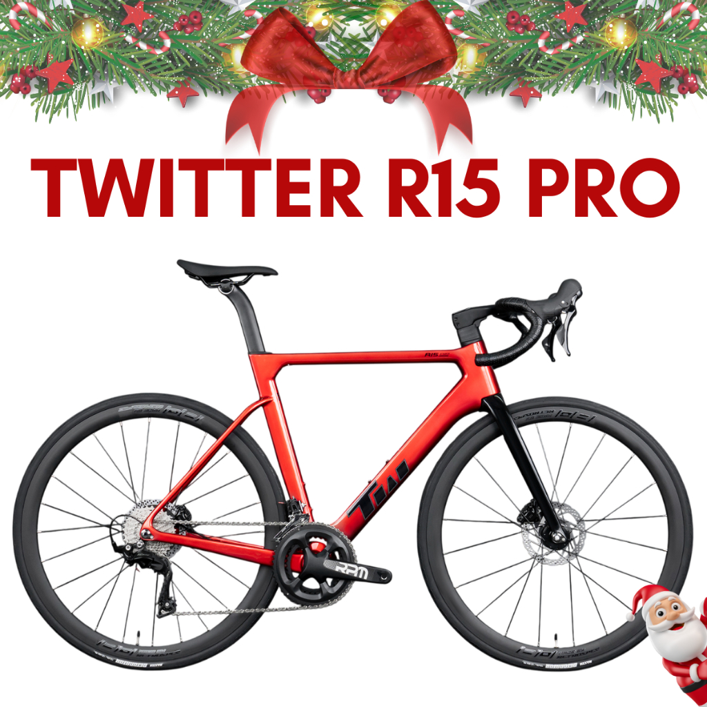 จักรยานเสือหมอบ TWITTER R15 PRO 105 24SP. NEW2025