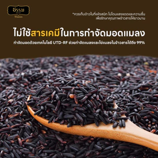 ธรรม ข้าวไรซ์เบอร์รี่ คุณภาพคัดพิเศษ 100% ขนาด 1 กก.แพ็ค 10 ถุง (ยกลัง)