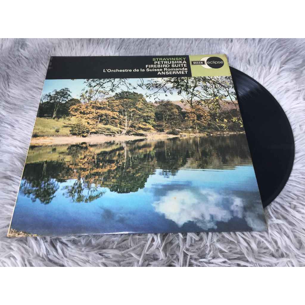 Stravinsky Petrushka/ Firebird Suite - Ansermet ขนาด 12 นิ้ว LP G075.66