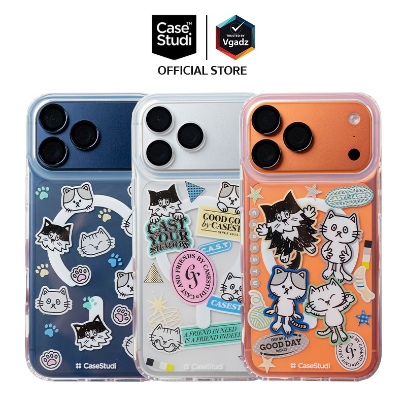 Casestudi เคสสำหรับ iPhone 17 / Air / 17 Pro / 17 Pro Max รุ่น Cast