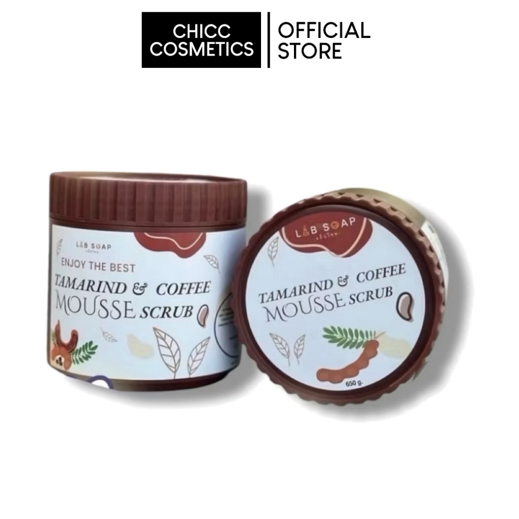 LAB SOAP ENJOY THE BEST TAMARIND & COFFEE MOUSSE SCRUB 650 G.