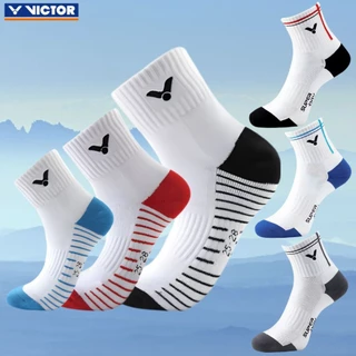 ถุงเท้าแบดVictor ส่งไว ส่งด่วน ผ้าดีหนานุ่ม ใส่แล้วไม่ย้วยถุงเท้าแบดรุ่นไหม่ดีแล้วดีอีกดีกว่าเดิม