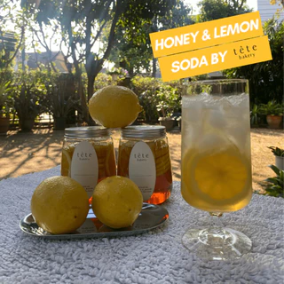 เลมอนดองน้ำผึ้งแท้ 100% Honey Lemon | 500ml | tete bakery