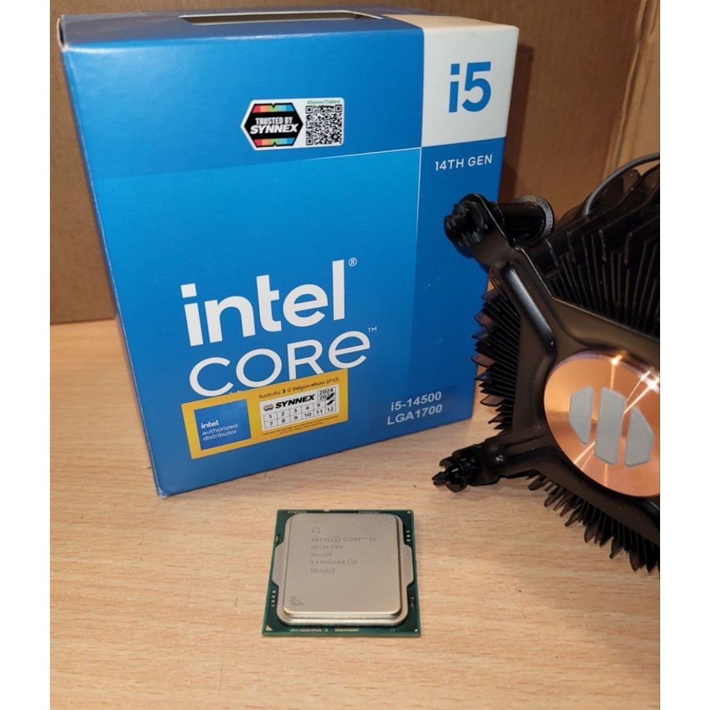 intel Core i5 14500 14C/20T 5GHz มีการ์ดจอ UHD770 LGA 1700 ประกัน Advice i5-14500 ดีกว่า​ 13400 1440