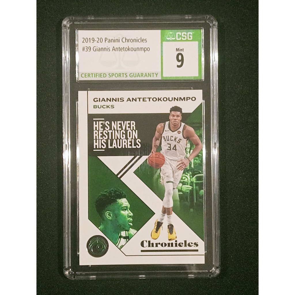 2019 Panini Chronicles #39 Giannis Antetokounmpo CSG 9