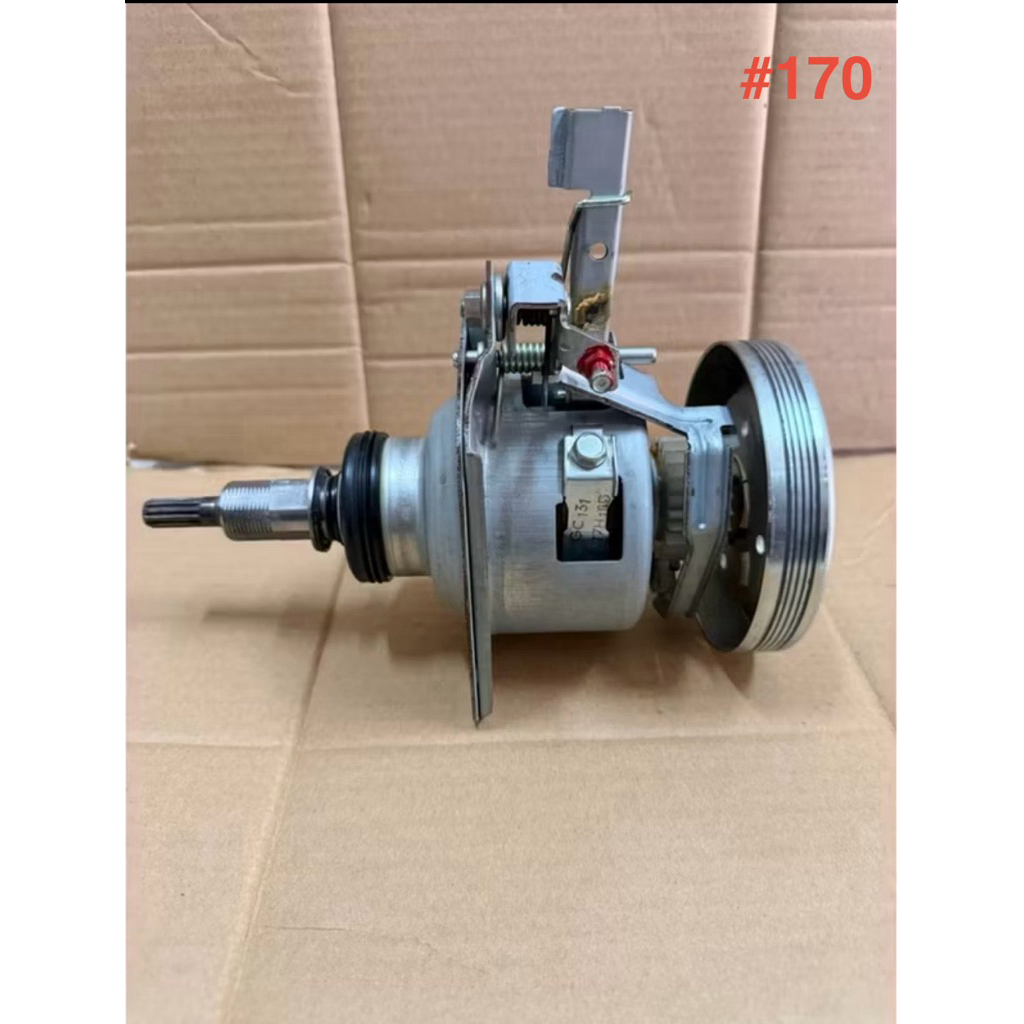 ชุดครัช แกนซัก เครื่องซักผ้า LG แอลจี รุ่น INVERTER คอยาว มู่เล่ย์ร่องเรียบ 8-16KG แท้ถอดมือสองสภาพส