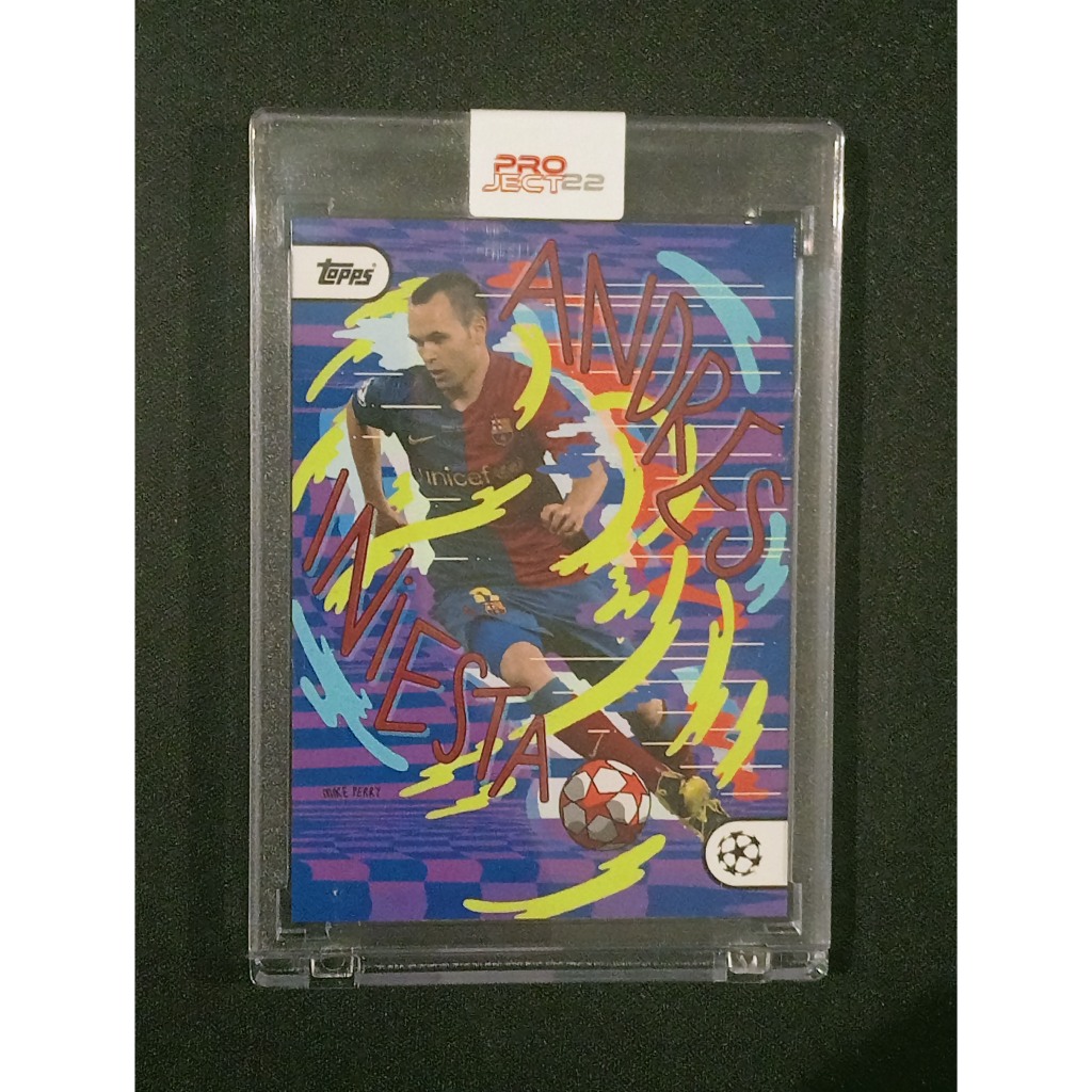 Andrés Iniesta by Mike Perry – Print Run 1,584