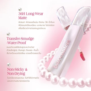 bnb barenbliss Aura Mood Transferproof Matte Lip Cream ลิปแมท เนื้อครีมบางเบา ไม่ตกร่อง ไม่เหนียวเหนอะหนะ ติดทนกันน้ำ