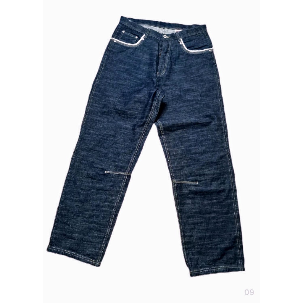 กางเกงยีนส์   Masterpiece Mad Hectic Baggy Jeans