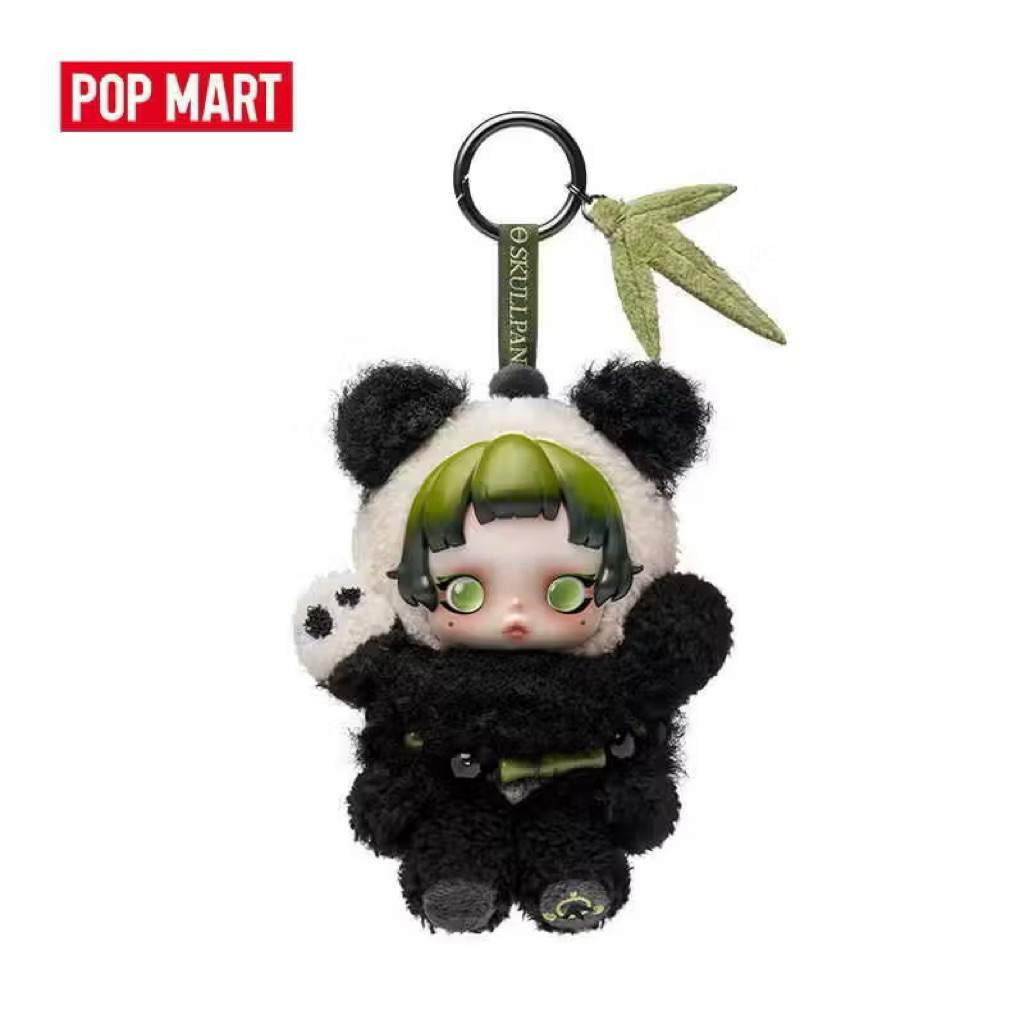 พร้อมส่ง % POP MART SKULLPANDA Lazy Panda Plush Doll Pendant[ของแท้] ราคา ถูกที่สุด ดีลบีเคเค แกลเลอรีภาพที่ 3