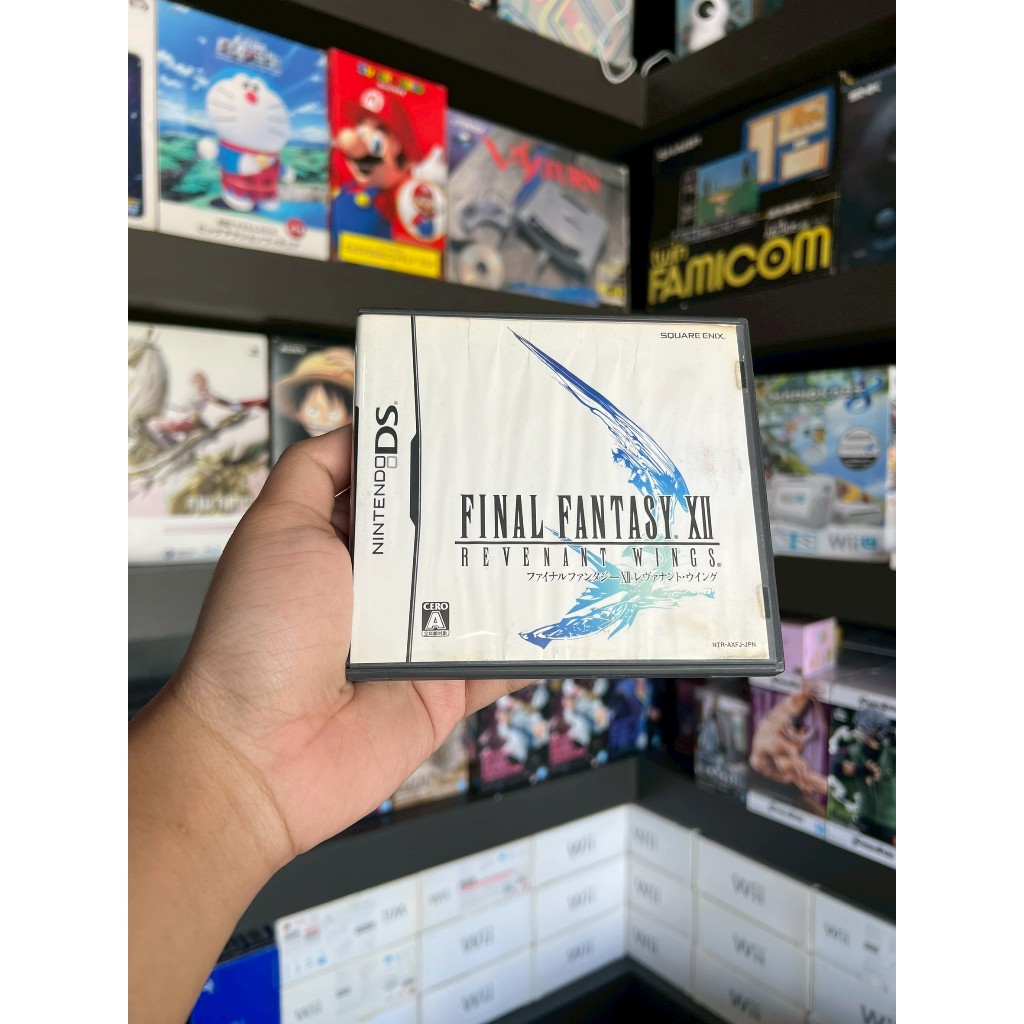 แผ่นเกมแท้ NDS Final Fantasy XII: Revenant Wings Japan มือสอง ปกมีรอย