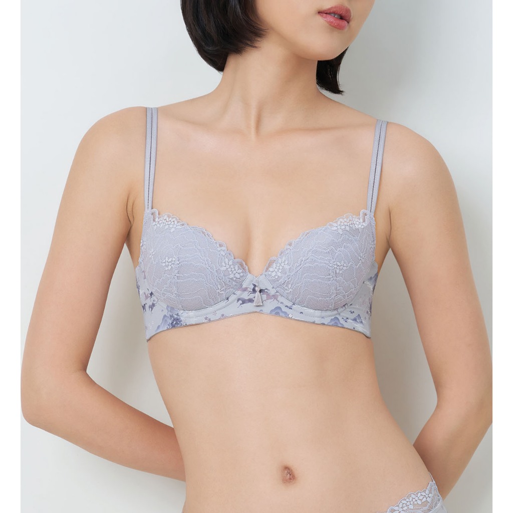 Triumph เสื้อชั้นในมีโครงดันทรง รุ่น Feifei Ruan Collaboration 2.0 WHU รหัส 10227002 สีเทา 6227 — صورة 4