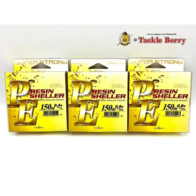 YAMATOYO PE RESIN SHELLER PE (Orange) / สายPEญี่ปุ่นแท้ 100%