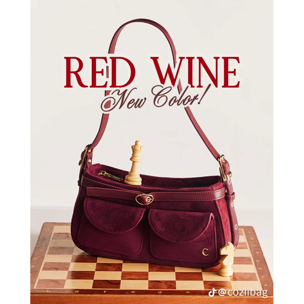 ❤️Alice Suede❤️กระเป๋าCozii