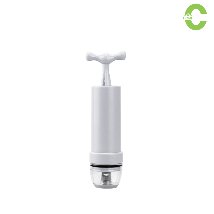 กระบอกสูบมือ ปั๊มมือ Manual pump สำหรับถุงสุญญากาศอาหาร กระบอกสูบลม ใช้งานง่าย Simple Living