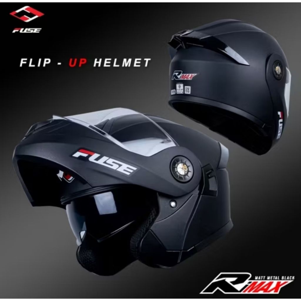 หมวกกันน็อค FUSE รุ่น Rimax ขนาดฟรีไซส์ (ไม่มีกล่อง)