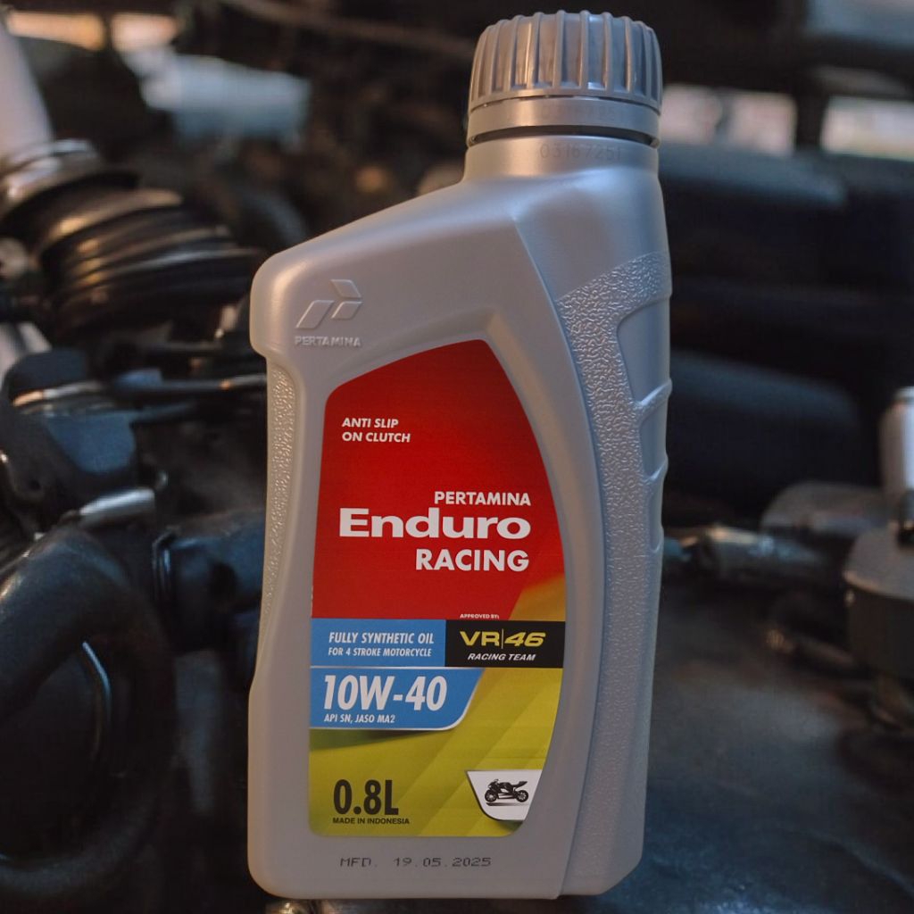 น้ำมันเครื่อง Enduro 4T Racing 10W-40 ขนาด 0.8L