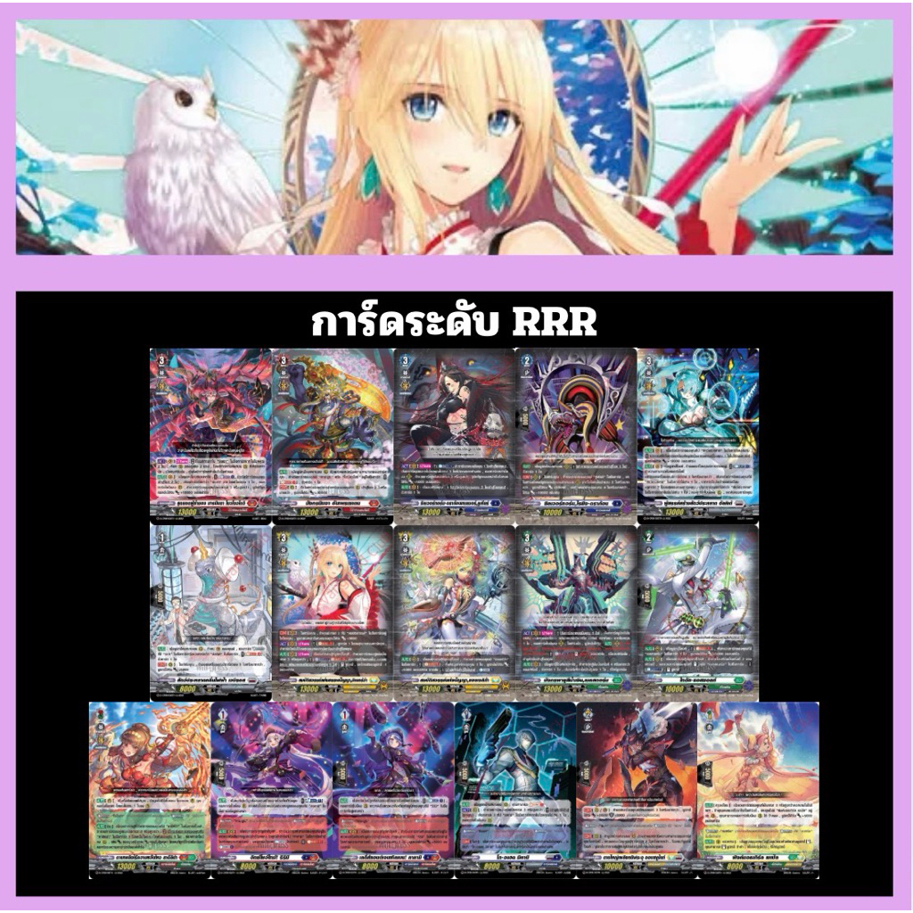 D-CP08 การ์ดแยกใบระดับ RRR